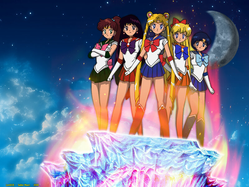 Sailor Moon and Allies — Blue, Dramatic