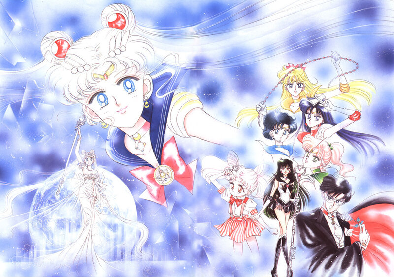 Sailor Moon and Allies — Blue