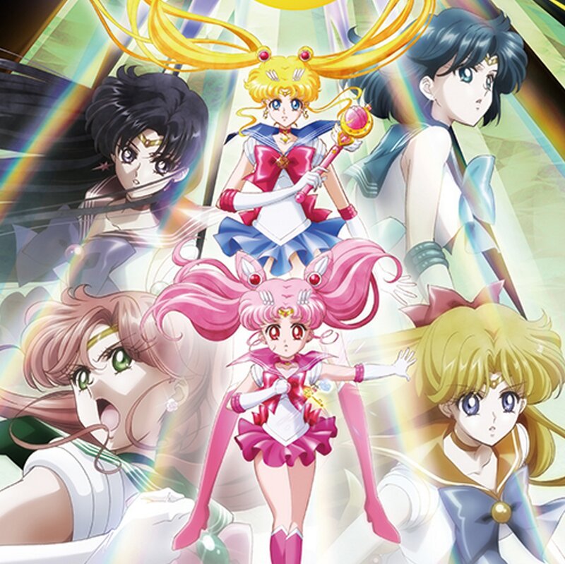 Sailor Moon and Allies — Pink, Dramatic, Anime