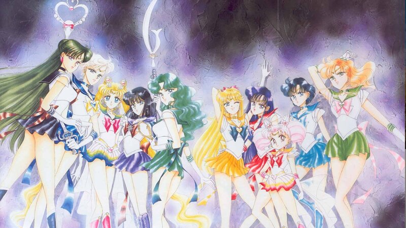 Sailor Moon and Allies — Purple