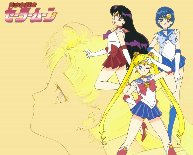 Sailor Moon and Allies — Yellow, Confident