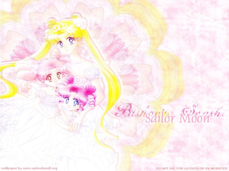 Sailor Moon and Chibiusa