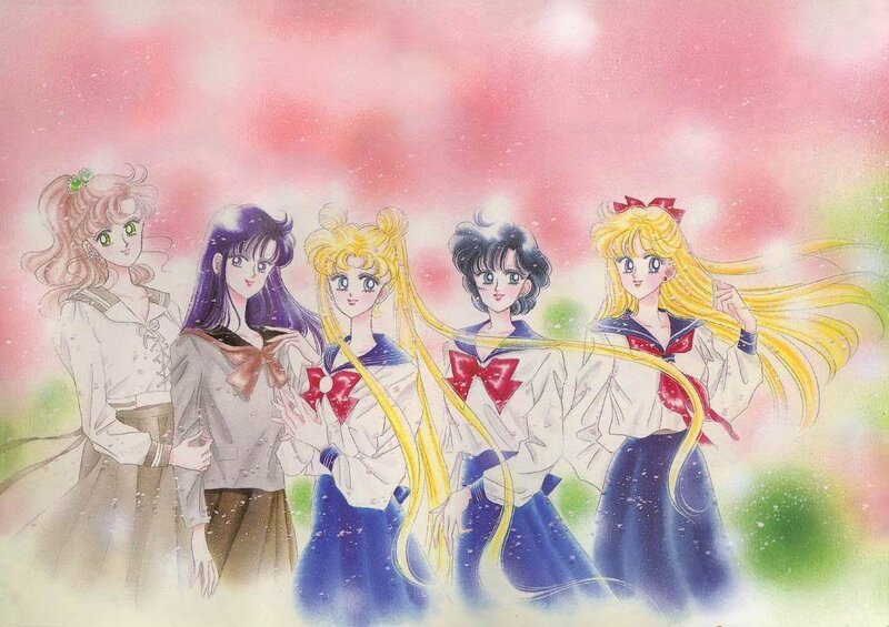 Sailor Moon and friends
