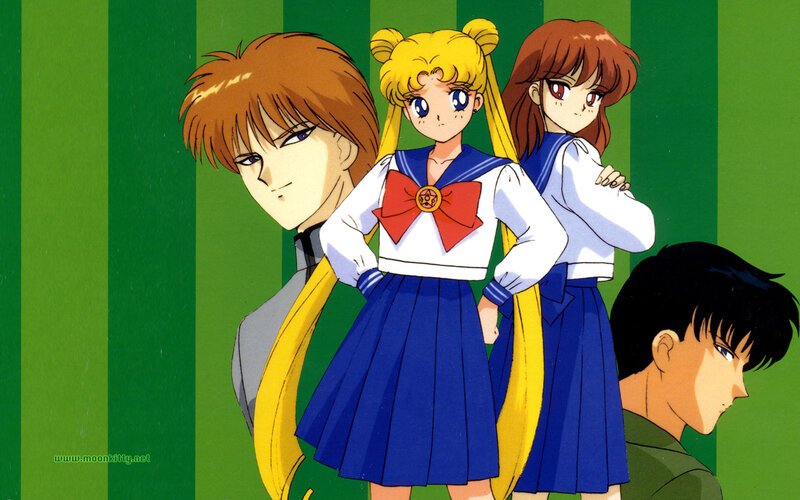 Sailor Moon and Friends — Green