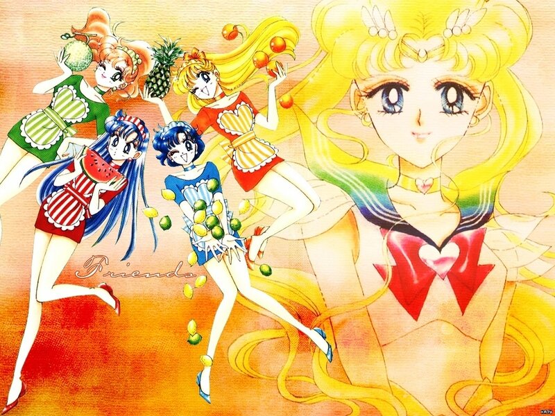 Sailor Moon and friends