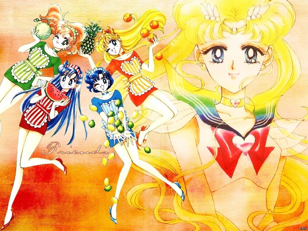 Sailor Moon and friends