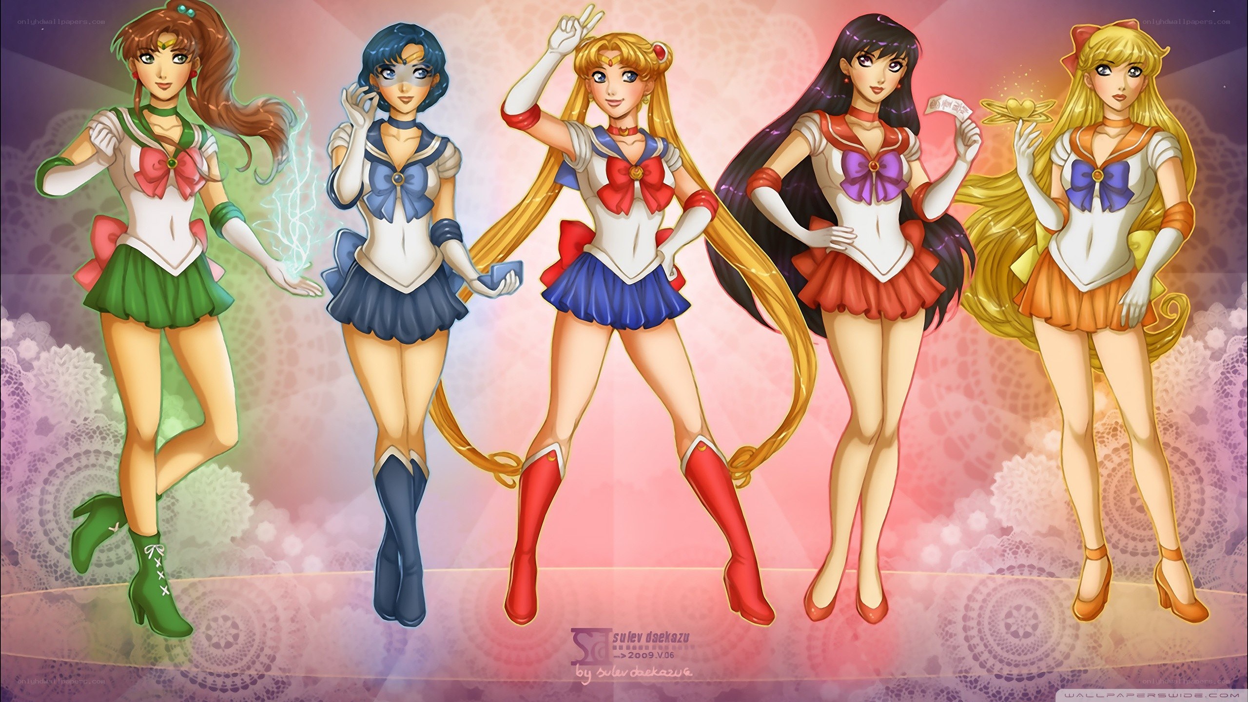 Sailor Moon and her allies