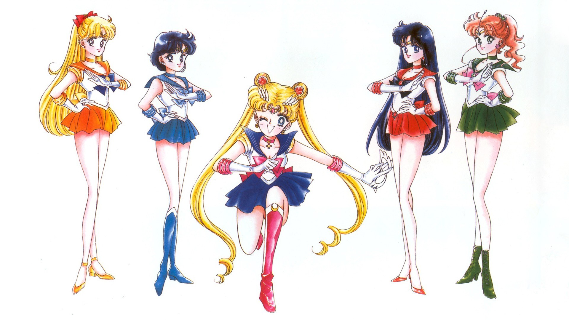 Sailor Moon and her allies