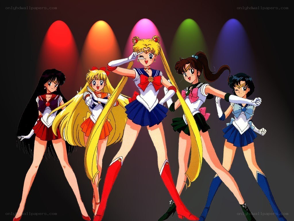 Sailor Moon and her team