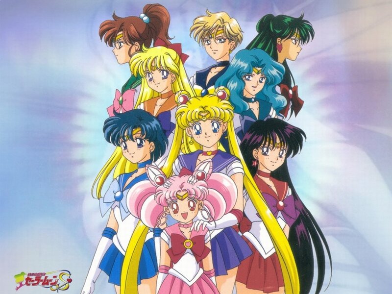 Sailor Moon and her team