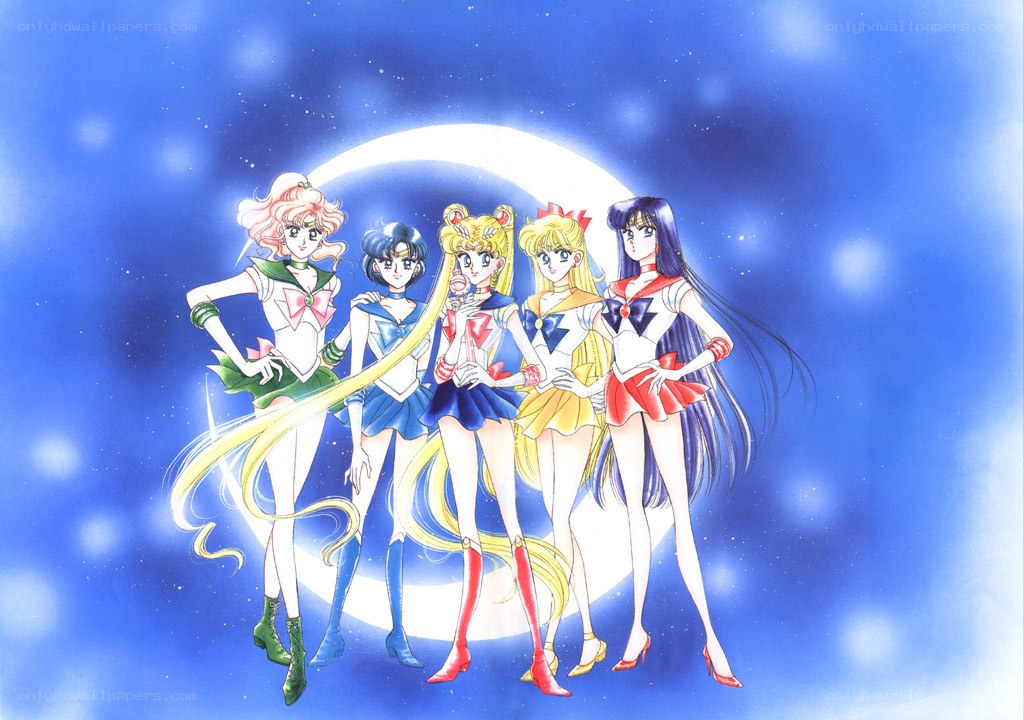 Sailor Moon and her team