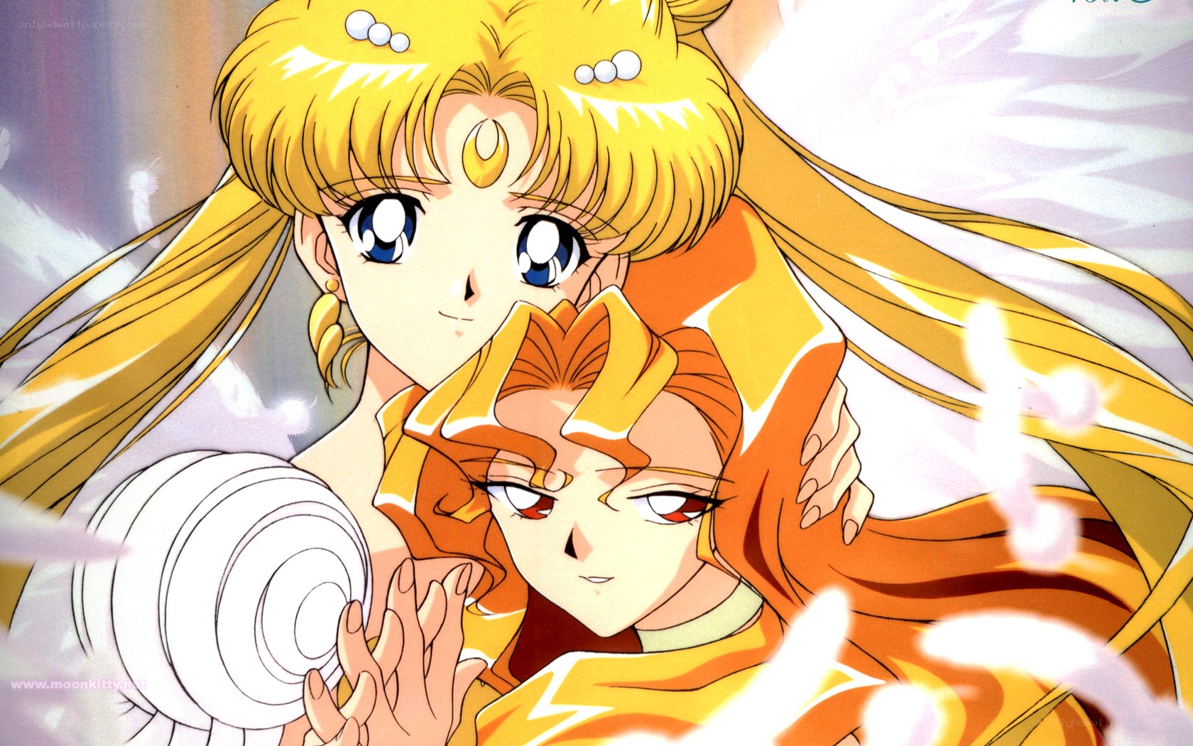 Sailor Moon and Sailor Mars