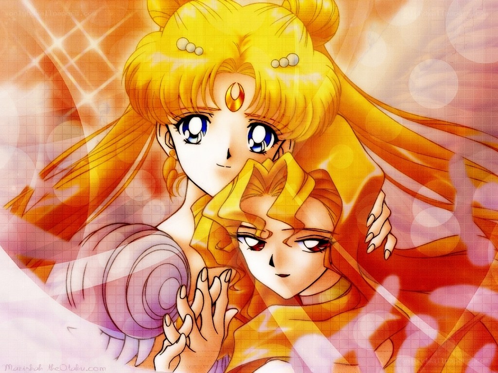 Sailor Moon and Sailor Venus