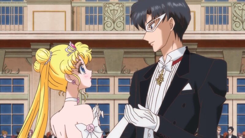 Sailor Moon and Tuxedo Mask — Yellow, Romantic