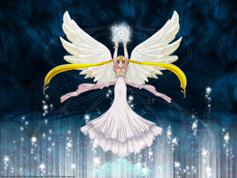 Sailor Moon angel transformation