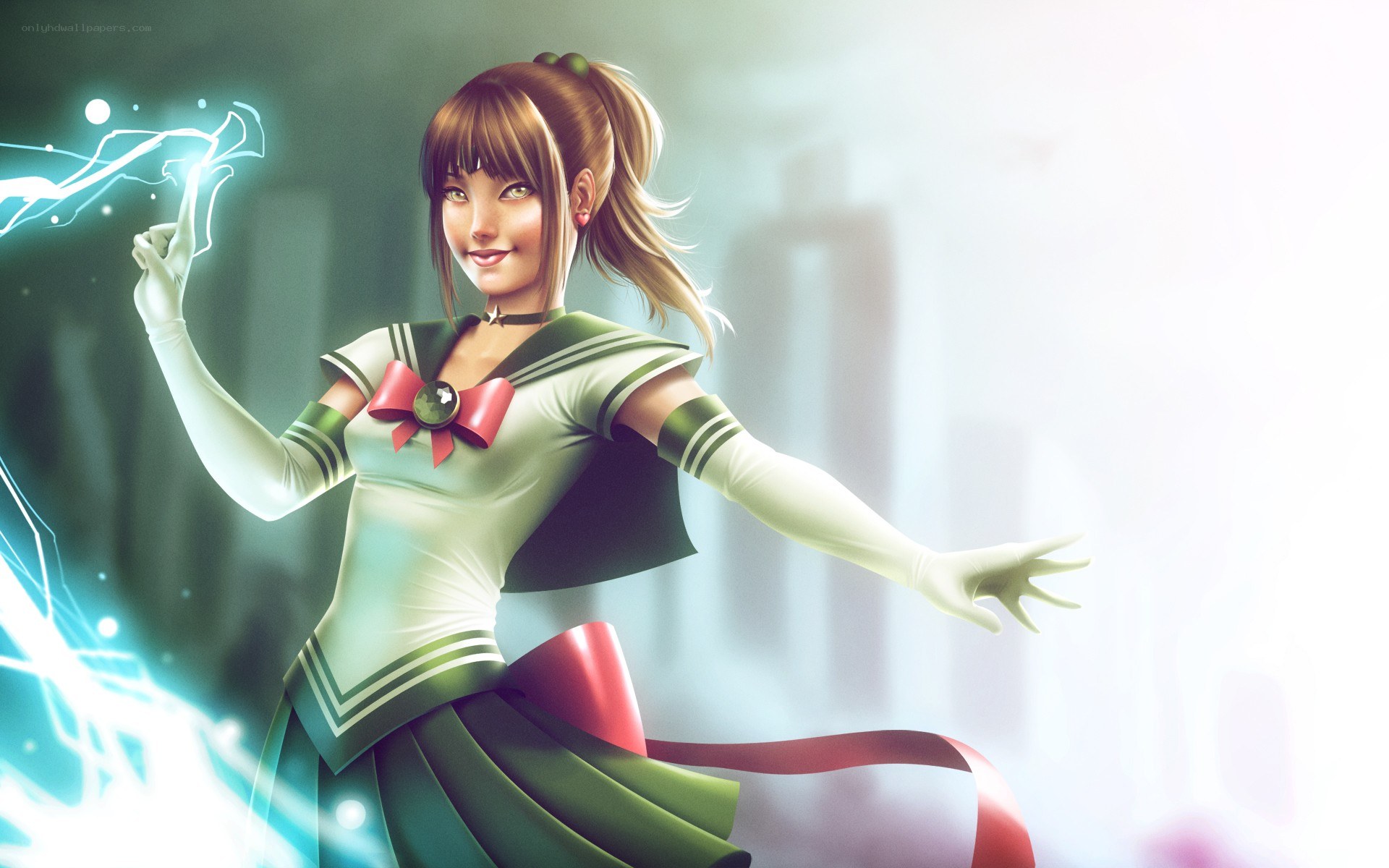 sailor moon character art
