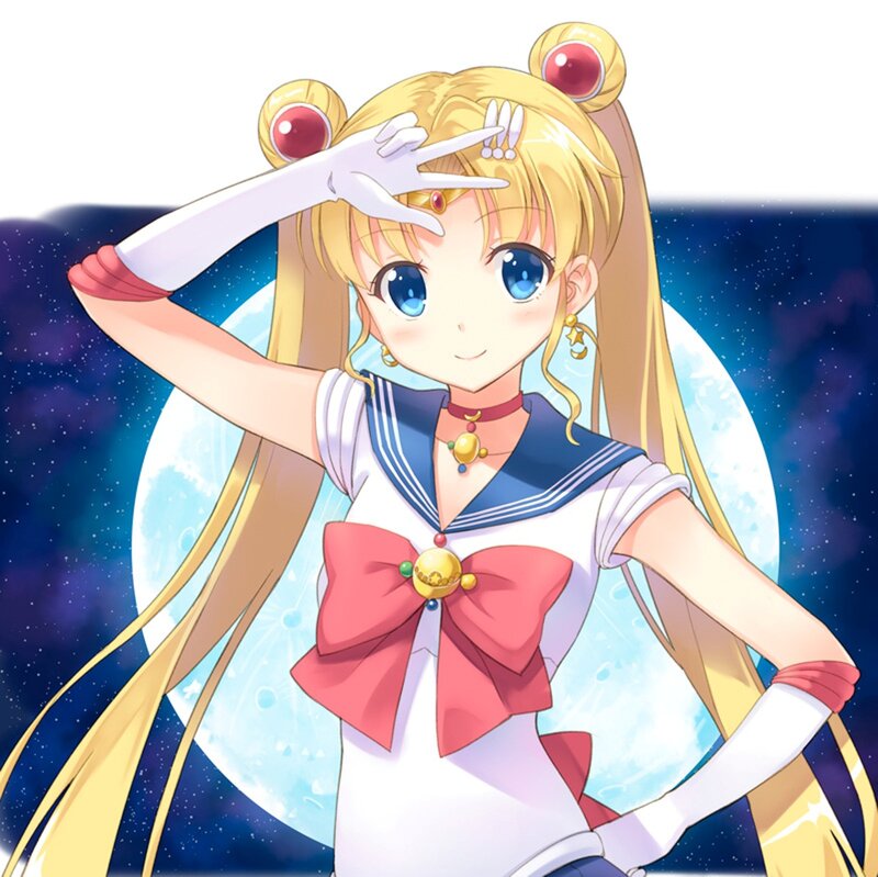 Sailor Moon Character — Blue, Calm, Night, Anime