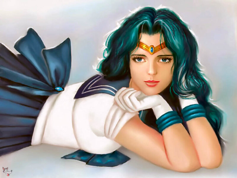 Sailor Moon Character — Blue, Calm