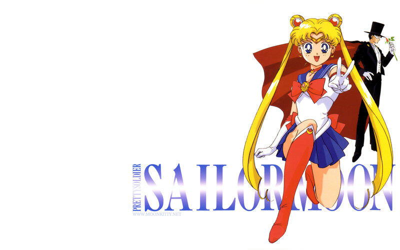 Sailor Moon Character — Blue, Confident