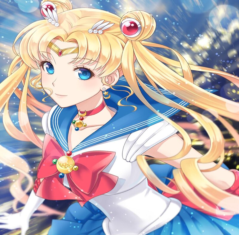 Sailor Moon Character — Blue, Dramatic, Anime, Blue Eyes