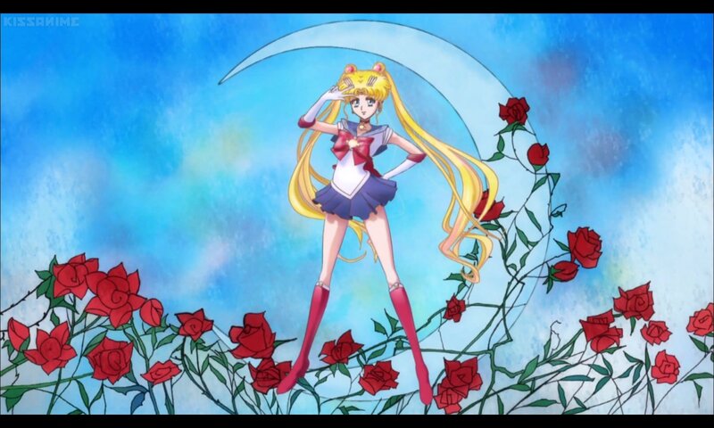 Sailor Moon Character — Blue, Dramatic, Anime, Roses