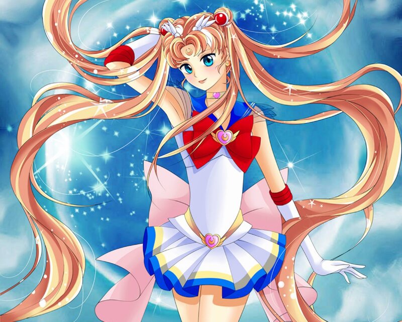 Sailor Moon Character — Blue, Dramatic, Anime