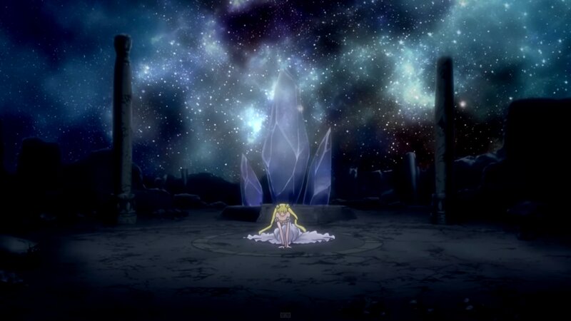 Sailor Moon Character — Blue, Dramatic, Night, Anime, Crystal