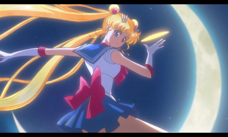 Sailor Moon Character — Blue, Dramatic, Night, Anime, Space, Long Hair