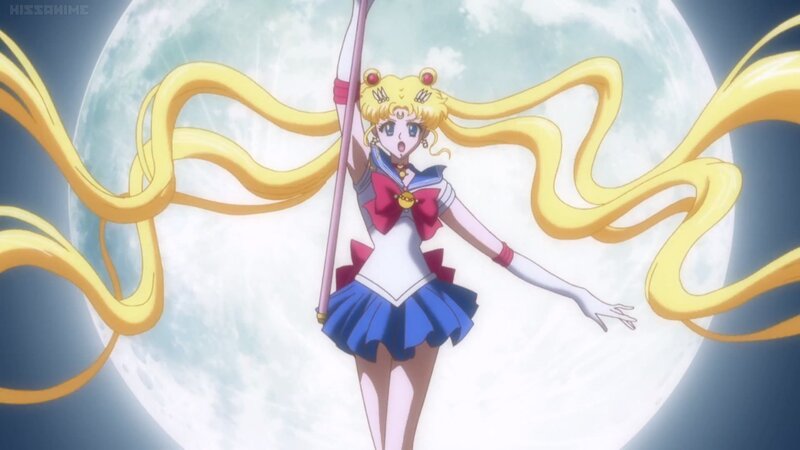 Sailor Moon Character — Blue, Dramatic, Night, Anime, Staff