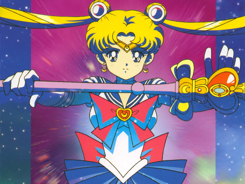 Sailor Moon Character — Blue, Dramatic, Night