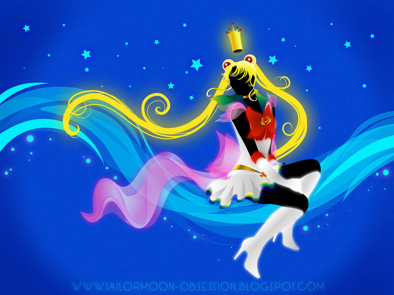 Sailor Moon Character — Blue, Dreamy