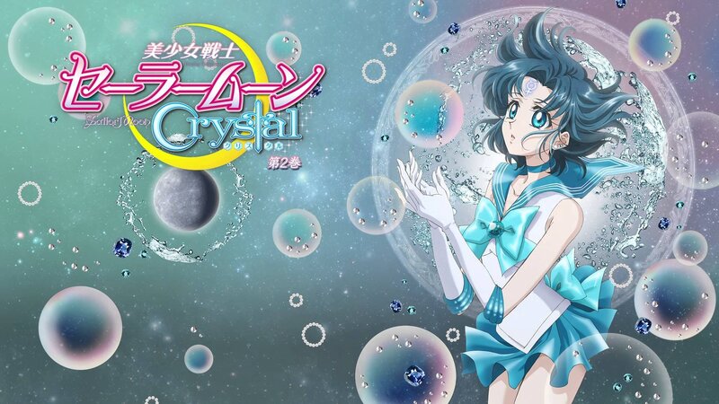 Sailor Moon Character — Blue, Magical, Anime, Bubbles