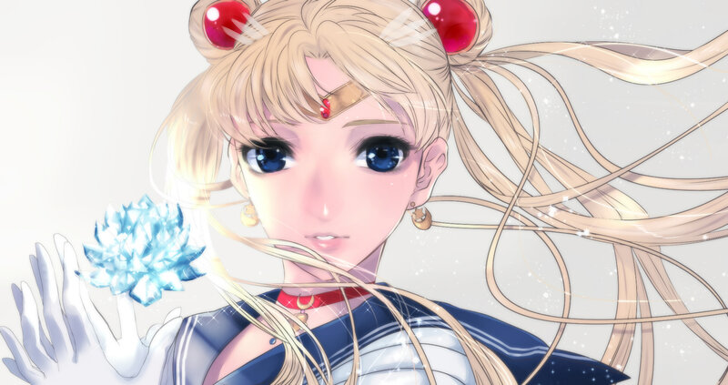 Sailor Moon Character — Blue, Serene, Anime, Crystal