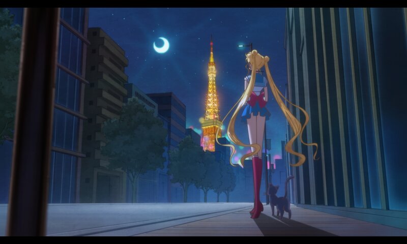 Sailor Moon Character — Blue, Serene, Night, Anime, Cat