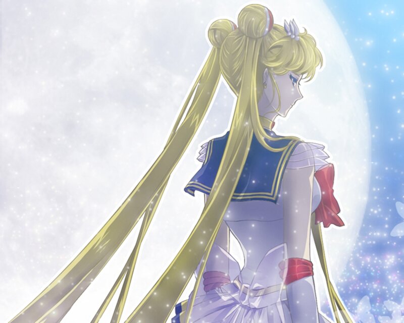Sailor Moon Character — Blue, Serene, Night, Anime