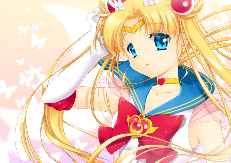 Sailor Moon Character — Blue, Serene