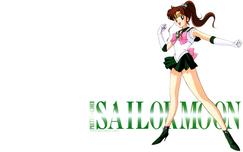 Sailor Moon Character — Green, Confident