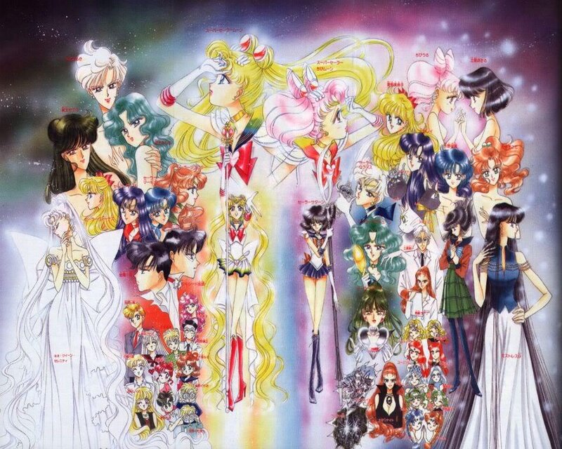 Sailor Moon character lineup