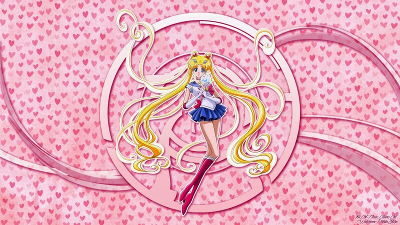 Sailor Moon Character — Pink, Playful, Anime