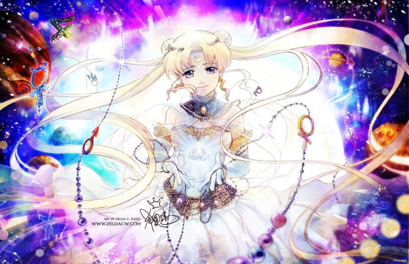 Sailor Moon Character — Purple, Dramatic, Anime, Space