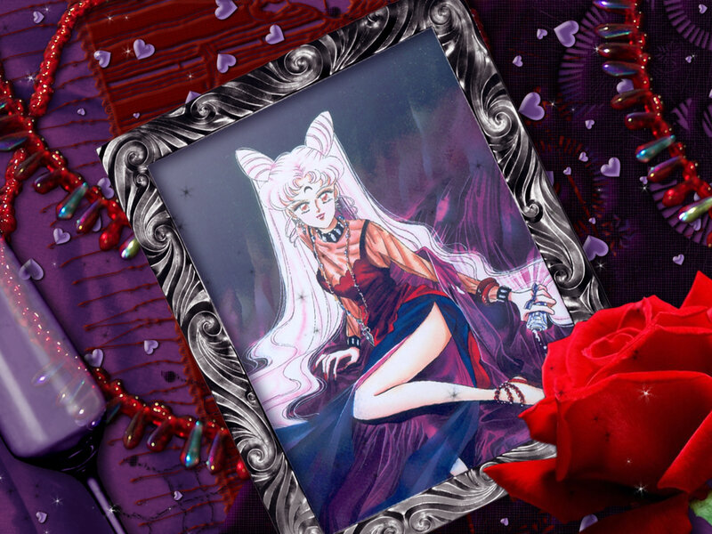 Sailor Moon Character — Purple, Dramatic, Night