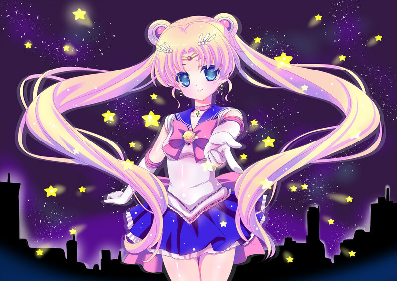 Sailor Moon Character — Purple, Magical, Night, Anime