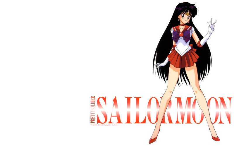 Sailor Moon Character — White, Confident