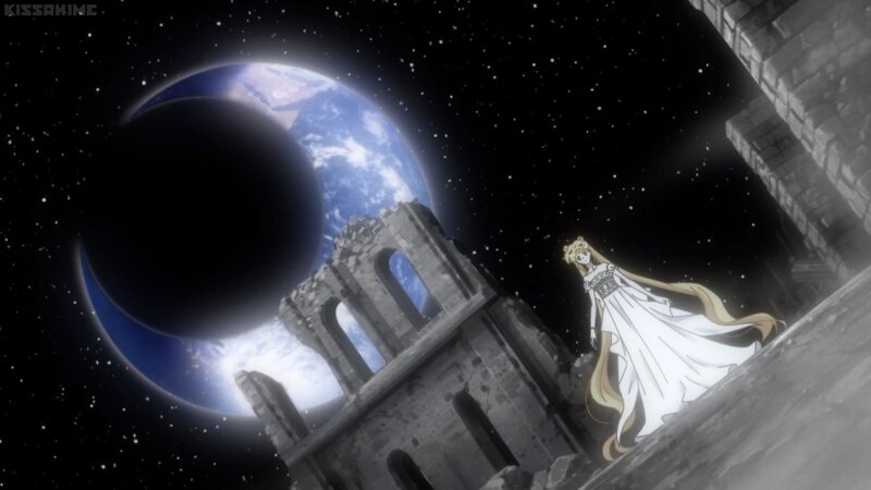 Sailor Moon Character — White, Dramatic, Night