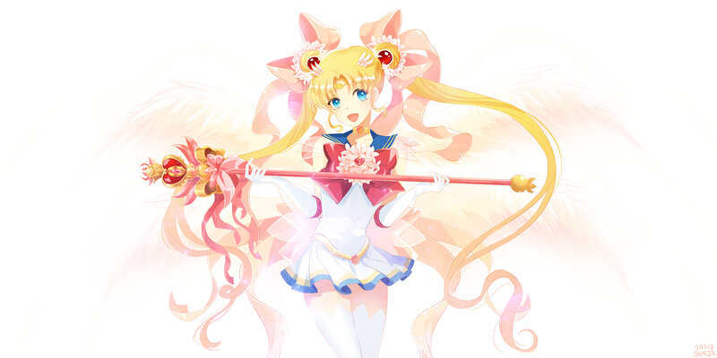 Sailor Moon Character — White, Serene, Anime