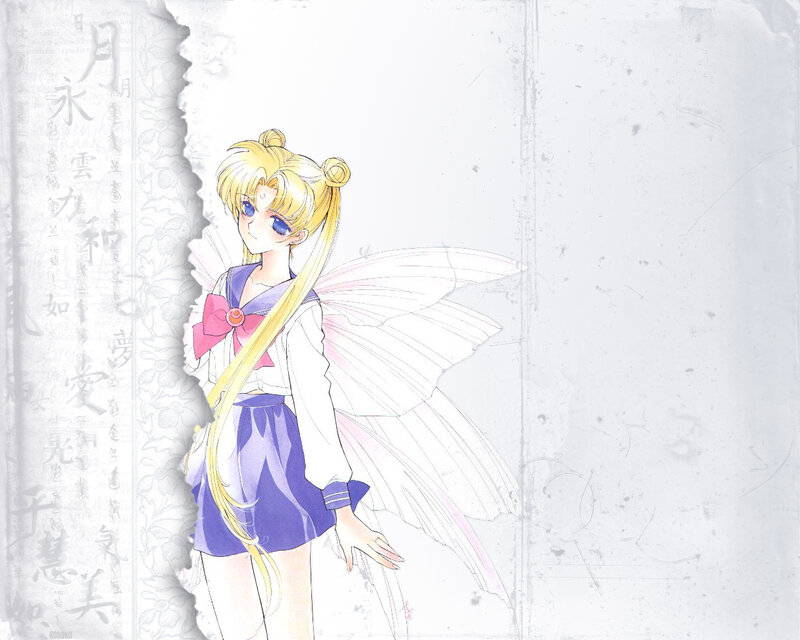 Sailor Moon Character — White, Serene, Manga