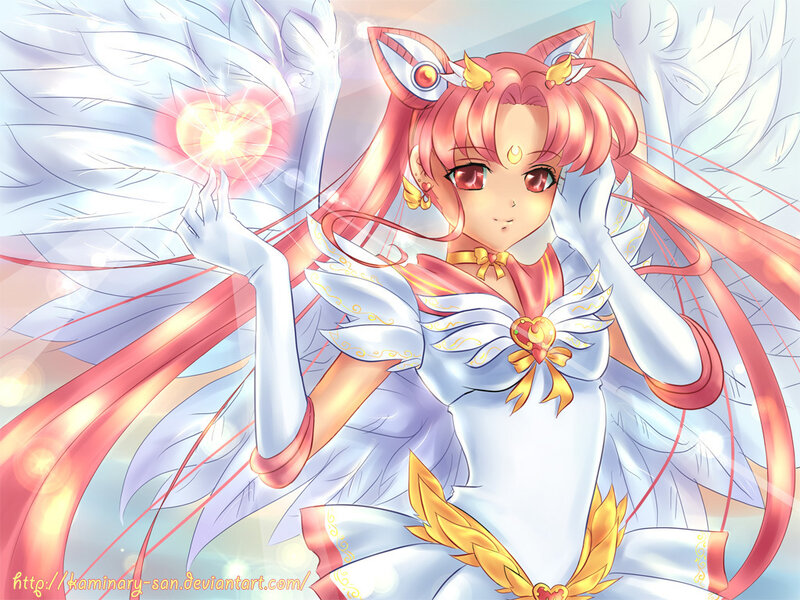 sailor moon character with wings