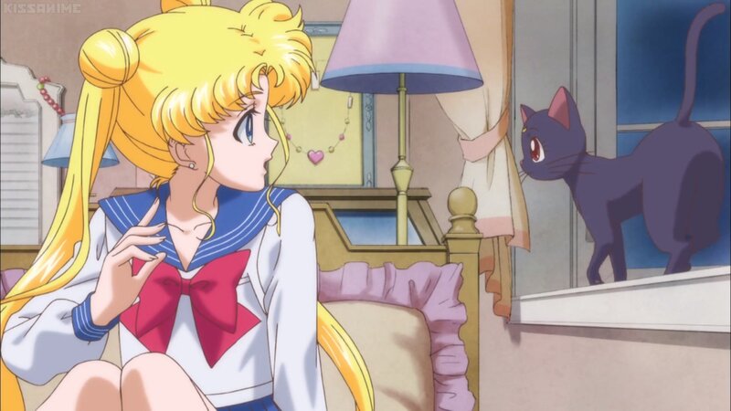 Sailor Moon Character — Yellow, Calm, Night