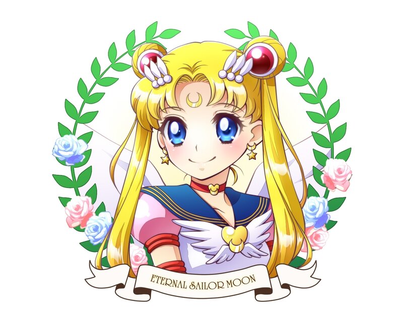 Sailor Moon Character — Yellow, Cheerful, Anime
