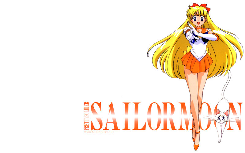 Sailor Moon Character — Yellow, Cheerful